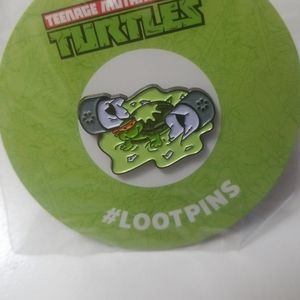 Lootpin tmnt Michaelangelo collector pin